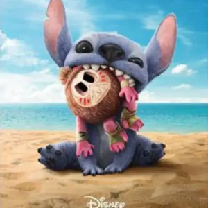 Expédition Rapide Poster Stitch x Moana - 61x91,5cm