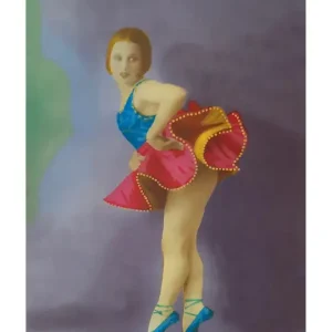 Promotion Saisonnière Kunstdruk - Moulin Rouge Miss Dolly 30x40cm