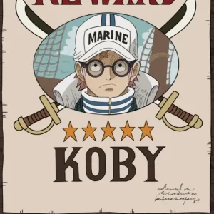 Expédition Rapide Poster One Piece Wanted - Koby Cross Guild 61x91,5cm