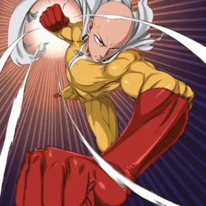 Haute Qualité Poster One Punch Man - Saitama 61x91,5cm