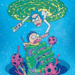 Satisfait Ou Remboursé Poster Rick and Morty 61x91,5cm